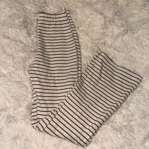 Urban striped pants flared